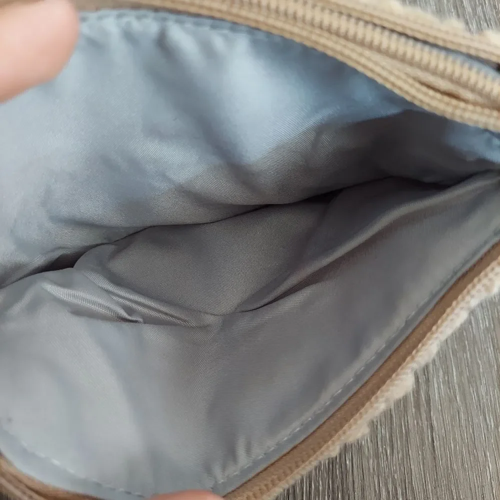 Baggallini On the Go Daily RFID Fleece Sherpa Pouch